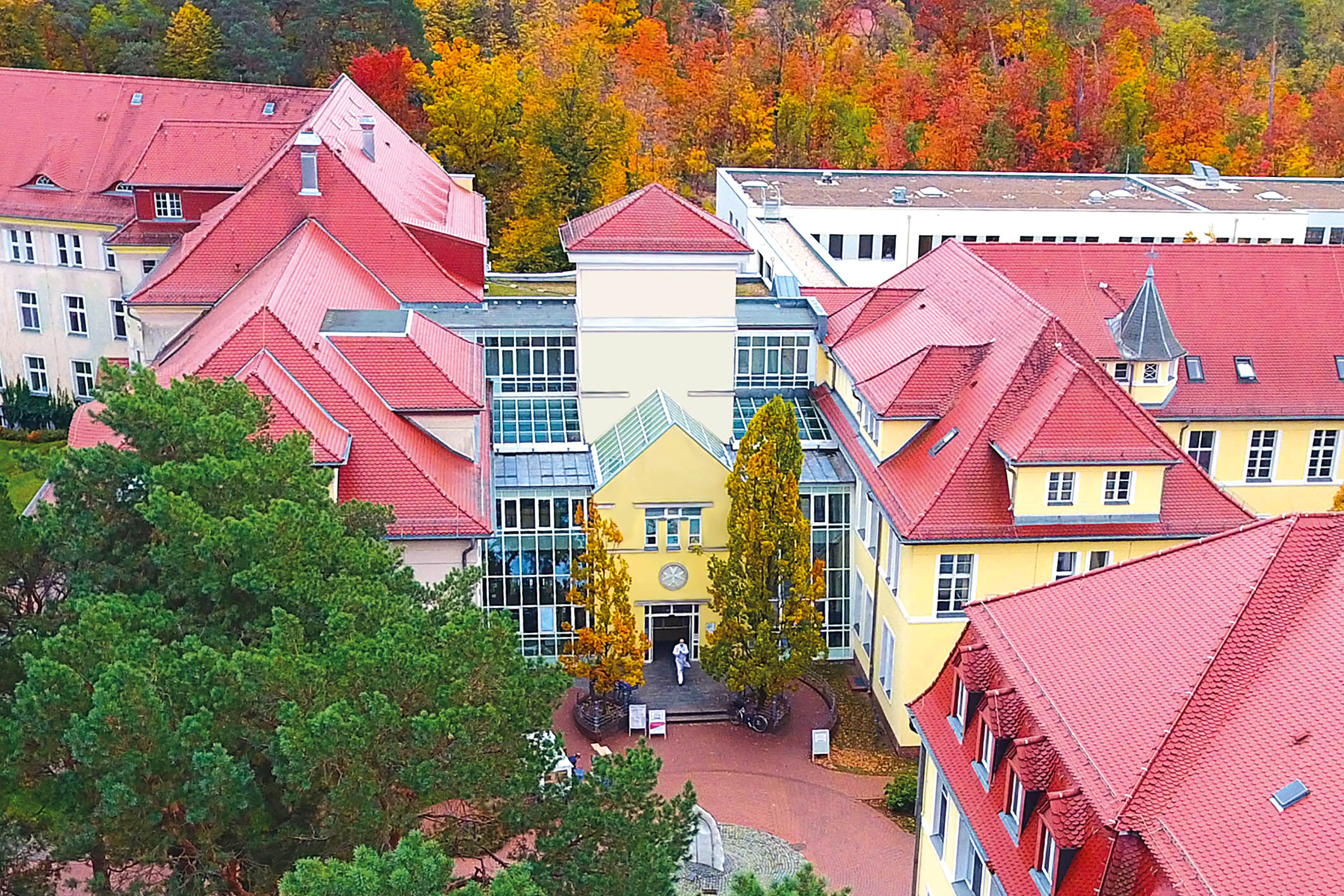 Gebäude des Johanniter Krankenhaus Treuenbrietzen